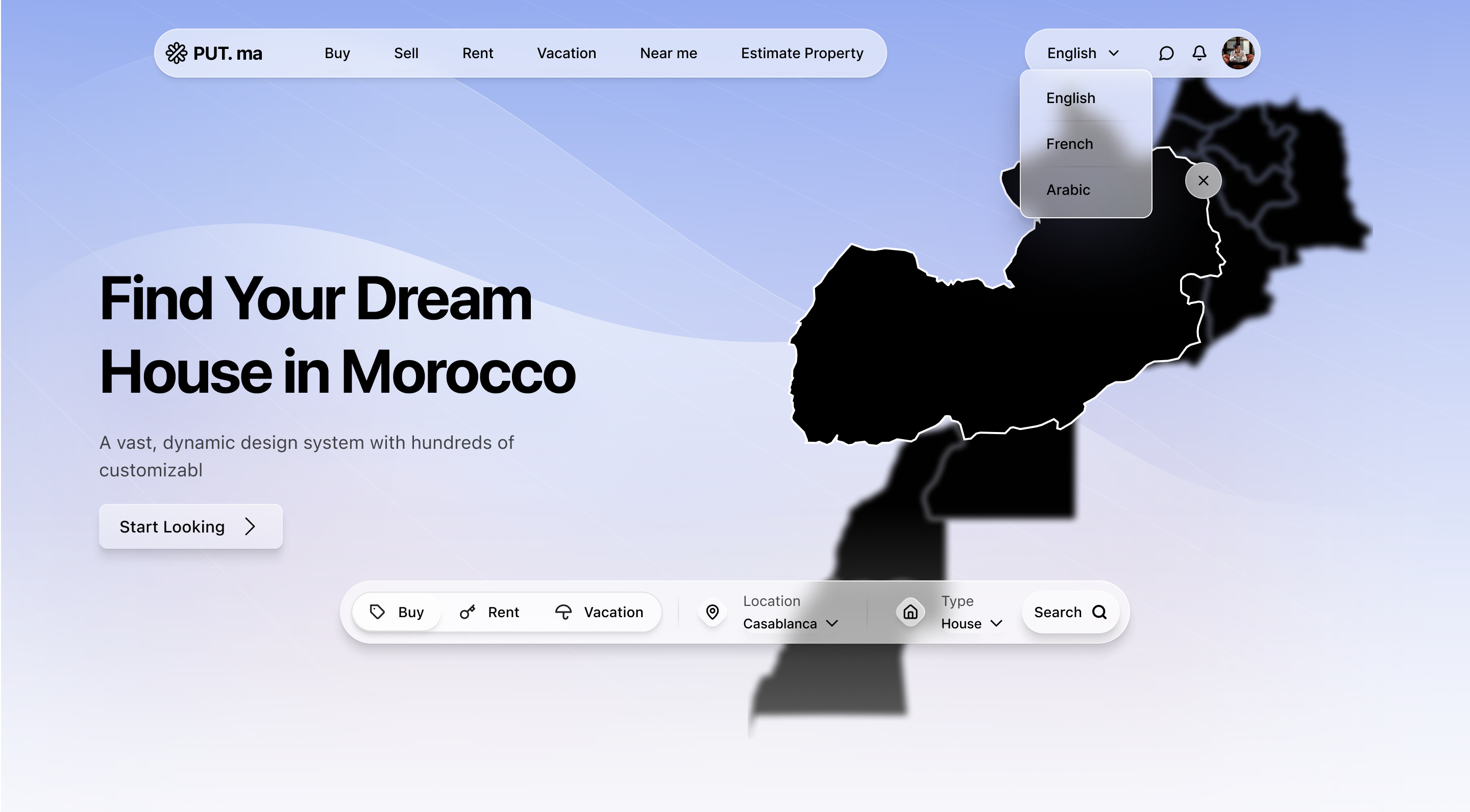 PUT.ma Real Estate web development case study visual 3